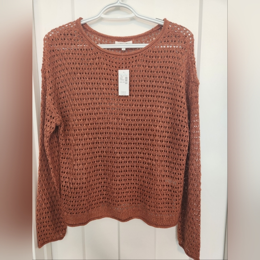 Maurices Burnt Orange Knit Sweater